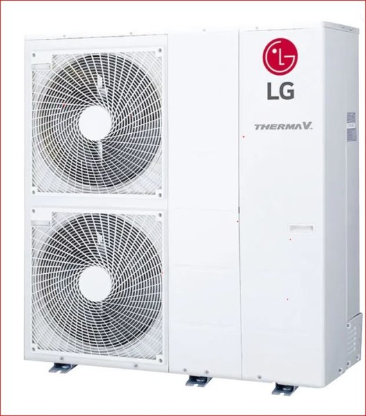 LG Therma V Monobloc S Luft-Wasser-Wärmepumpe R32 12 kW, ohne Heizstab A+++